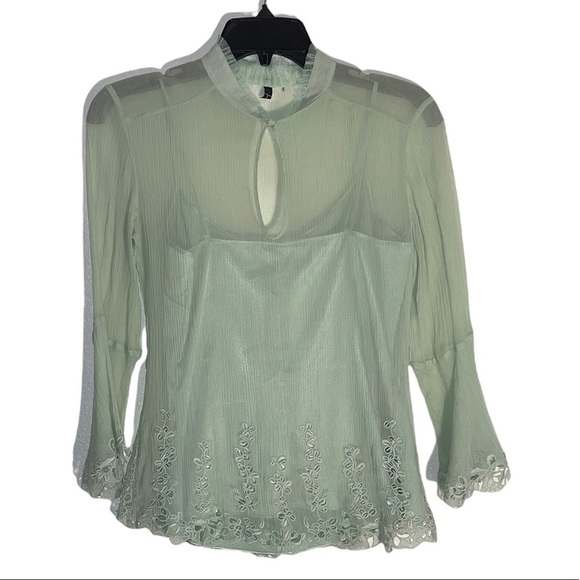 T Tahari Tops - Tahari women’s blouse. Size SM - see measurements no garment or size tag. GUC